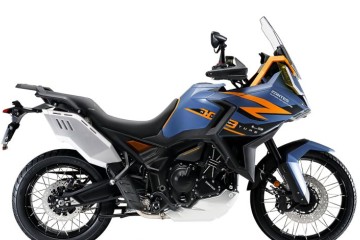 zontes 703 F z kuframi 21 cale czarny ,niebieski